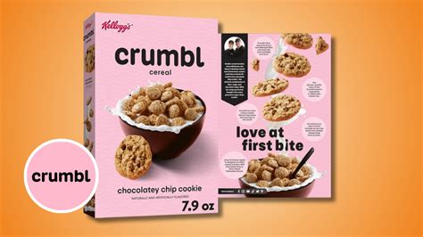 Wk Kellogg Crumbl Partner On Chocolate Chip Cookie Cereal Food