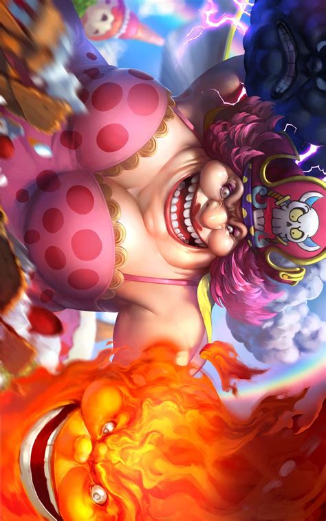 BIG MOM: Mama MAAAMA~~! #yonko #pirates #onepiece •Tim Guo•