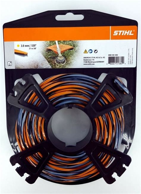 Stihl Mähfaden Cf3 Pro Line 3 0mm x 21m kreuzförmig 00009304302 eBay