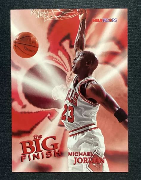 Skybox Nba Hoops Michael Jordan The Big Finish Chicago Bulls