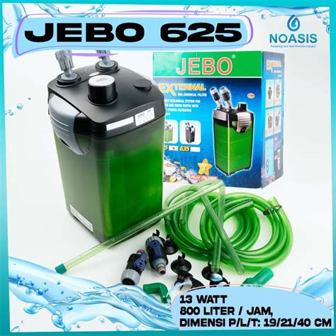 Jebo External Filter Aquarium Aquascape Akuarium Canister Lazada