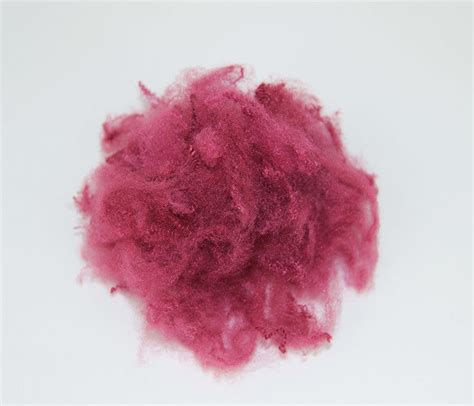 Pet Staple Fiber Polyester Staple Fibre From Pet Bottles , Pet Staple Fiber