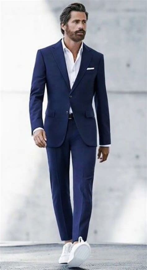 Farewell Suits For Men Suits And Sneakers Blue Suit Men Blazer