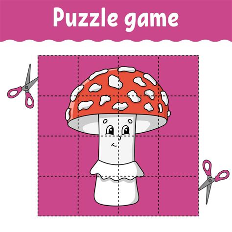 Puzzle game for kids. Education developing worksheet. Learning game for ...