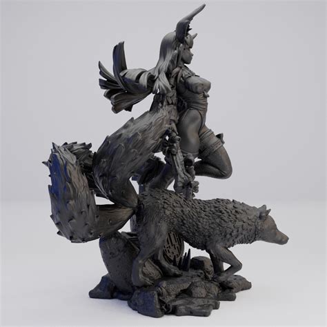 Hot Goblin 森子 Alt ミニチュア ホットゴブリン 狐妖術師 TRPG