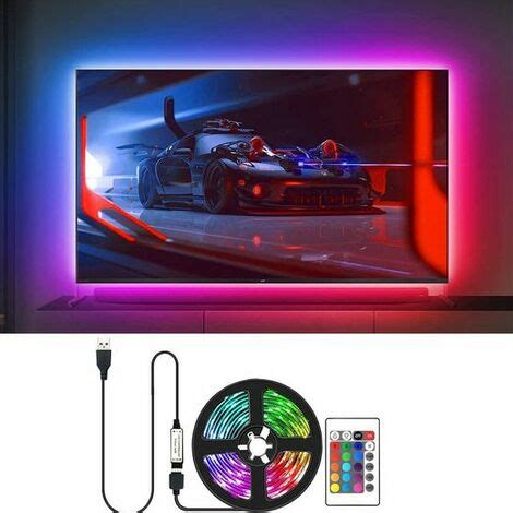 Bande Led Ruban Led Bandes Lumineuses Lumi Re Tv Led M Interface