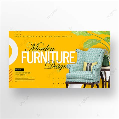 Fashion Simple Creative Furniture Promotion Banner Template Download On