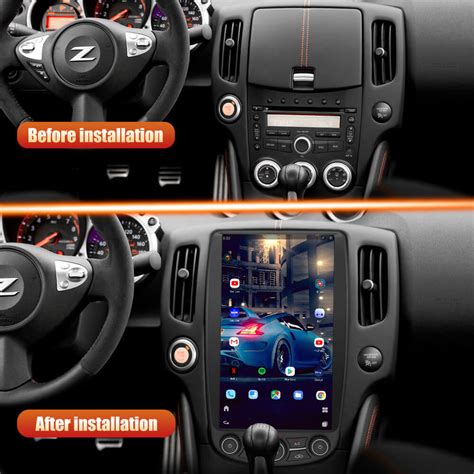 Aucar Tesla Style Android Head Unit Radio For Nissan Z Z Gps Navi