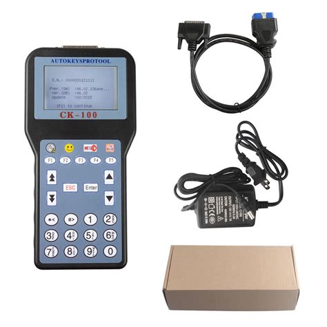 Newest V46 02 CK 100 CK100 Auto Key Programmer With 1024 Tokens