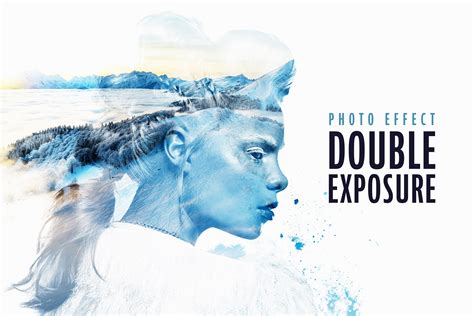 Double Exposure Photo Effect Design Cuts