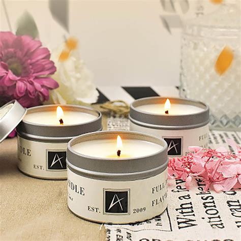 Buy [ms] Smoke Free Romantic Scented Candles Air Purification Aromatherapy Natural Soy At