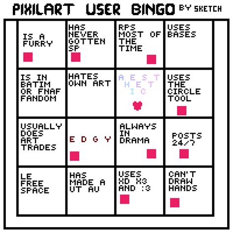 Pixilart Hey I Got Bingo By Just Kris