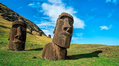 Rapa Nui Eastern Island Isla De Pascua Statue National Park Rapa Nui