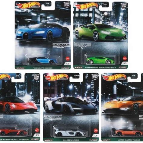 Promo Hot Wheels Set Exotic Envy Bugatti Chiron Huracan McLaren Diskon 23 Di Seller Qairina