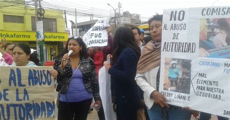 PRENSA ITV PERU AMIGOS VECINOS Y FAMILIARES PROTESTAN EN LA COMISARÍA