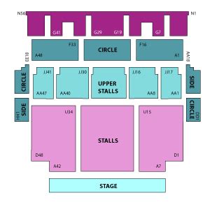 The Guildhall, Portsmouth | Seating Plan, view the seating chart for ...