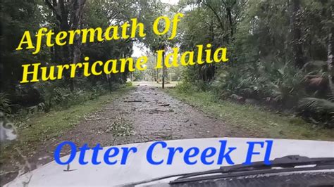 Otter Creek Fl Aftermath Of Hurricane Idalia YouTube