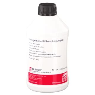 Febi Bilstein Жидкость ГУР 1 л (08972) желтая. Жидкость ГУР Febi