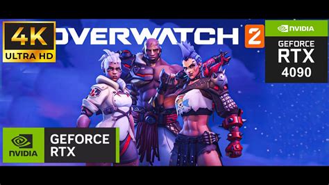 Overwatch 2update Is Ready RTX 4090 13900k 4K 2k 1080p Maxx Setting