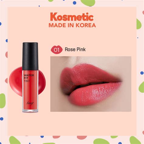 The Face Shop Water Fit Lip Tint Lazada Ph