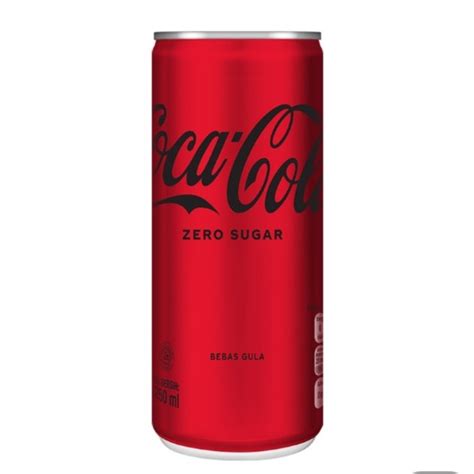 Jual Coca Cola Zero Sugar Minuman Soda Kaleng 250 Ml Shopee Indonesia