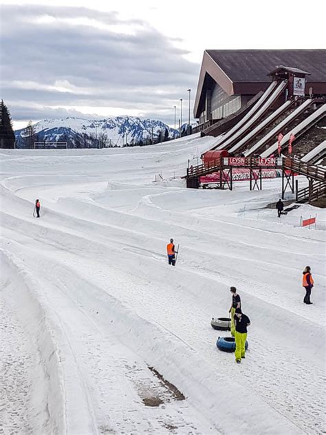 Tobogganing Fun Park Leysin