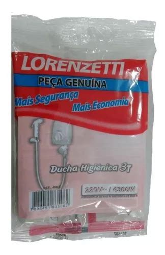 Resistência Ducha Higienica Lorenzetti 220v 4300w Original MercadoLivre