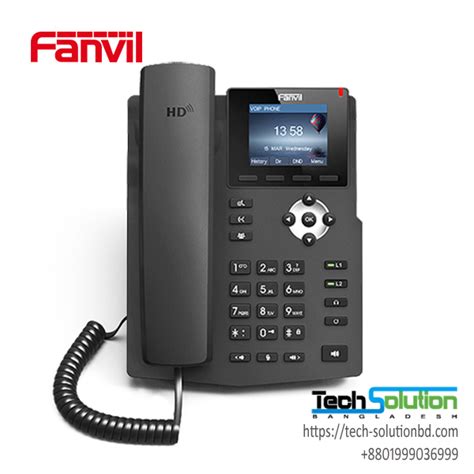 FANVIL X3S/G SOHO IP Phone - Tech Solution (BD) Ltd.