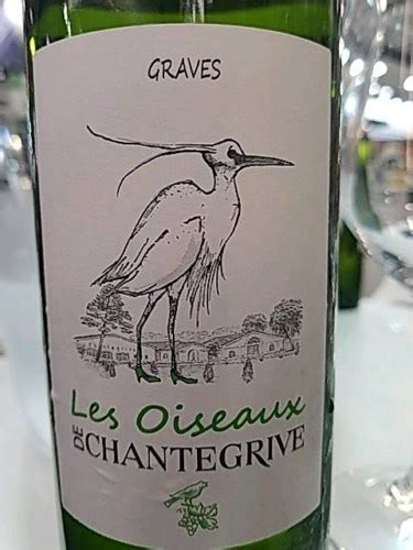 Ch Teau De Chantegrive Les Oiseaux Graves Blanc Vivino Us