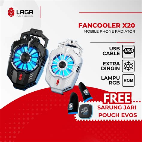 Jual Fancooler X Radiotar Adjust Gear Pendingin Hp Kipas Hp Cooling