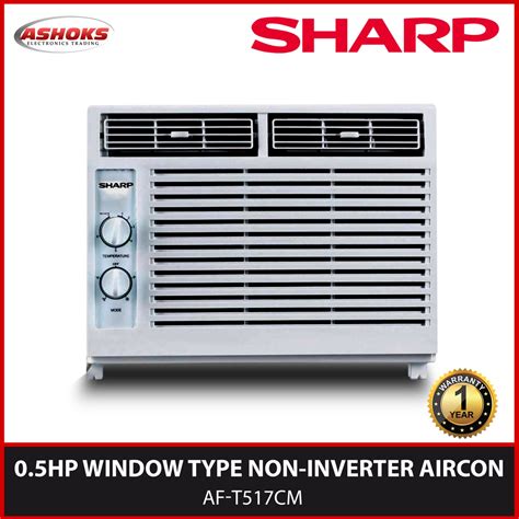 Sharp Af T Cm Hp Window Aircon Type Manual Control Air