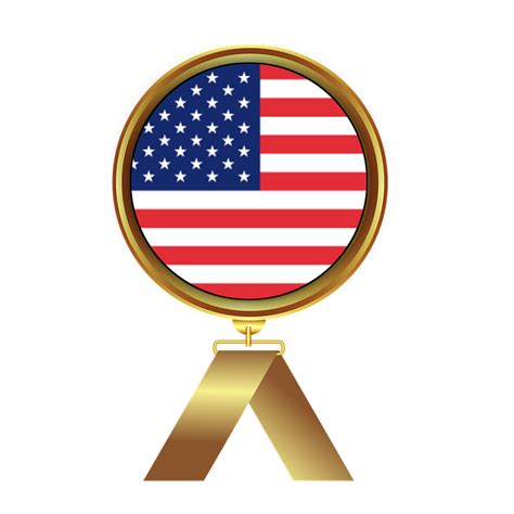 Amerikaanse Vlag Vs Medaille Gratis Afbeelding Op Pixabay