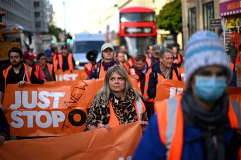 Just Stop Oil Protests Cost Police £35m In One Month And Cost 11000 Shifts In Lost Time Uk