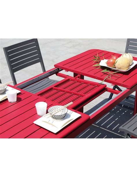 Table De Jardin Eos Extensible 130 180 Cm En Aluminium Proloisirs