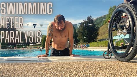 Learning To Swim As A Paraplegic 3 Year Progress Youtube