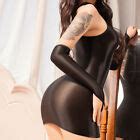 Womens Clubwear Mini Dress Backless Lingerie Set Black Dresses Halter Neck Sexy EBay