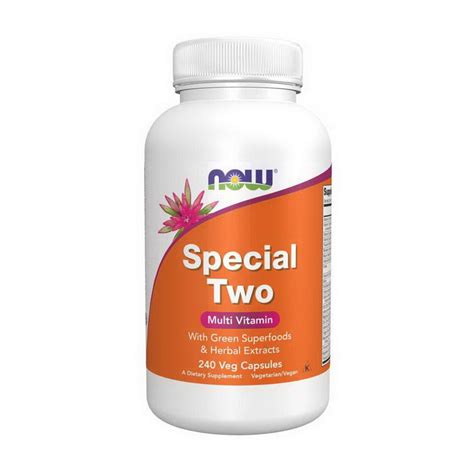 Мультивитамины Хелат Now Foods Special Two 240 Veg Caps — Купить ...