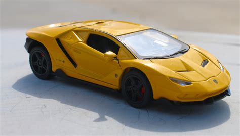 The One About The Mini Auto Lamborghini Centenario LP 770 4 Yellow And