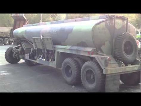 1985 US Semi Trailer Tanker 5000 Gal M969 For Sale - YouTube