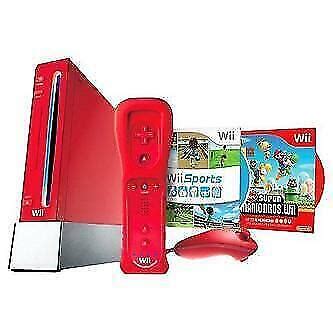 Red Wii Bundle Package