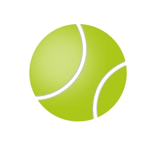 Imagen Ial De Pelota De Tenis Royalty Free Stock SVG Vector