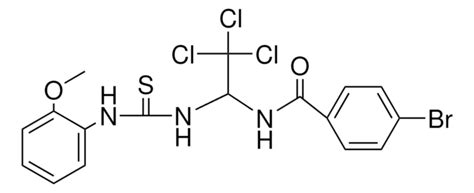 4 BROMO N 2 2 2 TRICHLORO 1 3 2 METHOXY PHENYL THIOUREIDO ETHYL