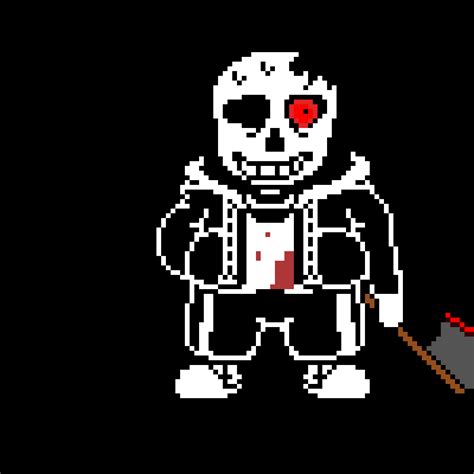 Pixilart Horror Sans Sprite By Cramzy