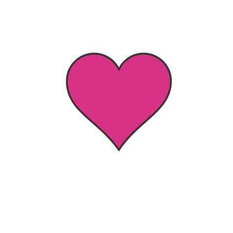 Dark Pink Heart Png Svg Clip Art For Web Download Clip Art Png Icon