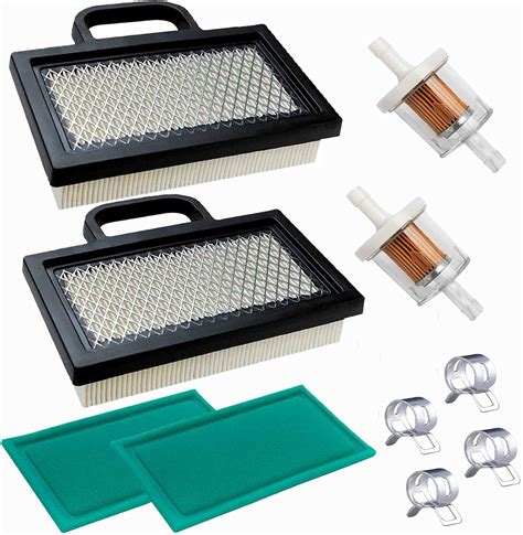 HEYZLASS 2 Pack 499486 Air Filter Compatible With Briggs Stratton