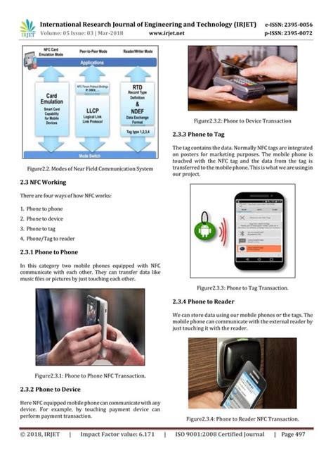 IRJET Near Field Communication NFC Based Employee Tracking System