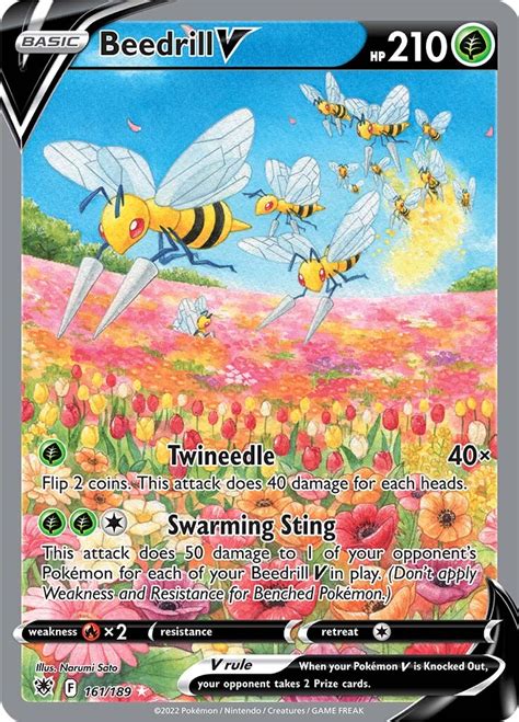 Beedrill V Astral Radiance Alternate Art Ultra Rare Shady