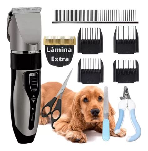 Kit Máquina De Tosa Pets Gato Cachorro Tosador Profissional MercadoLivre