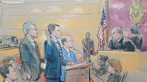 Here are the courtroom sketches from Michael Flynn's plea hearing ...