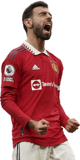 Bruno Fernandes Manchester United Football Render Footyrenders